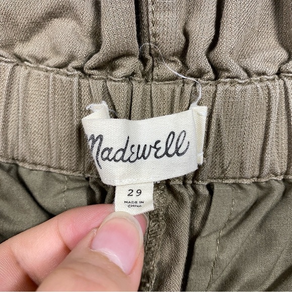 Madewell Pull-On Paperbag Pants Distant Surplus Size 29 - Picture 7 of 8